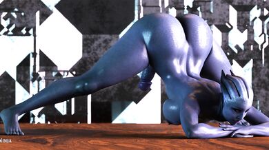 "Hentai Bingo: The Jack-o-Lantern Challenge with Liara"