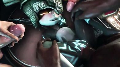 "The Legend of Zelda: Midna's Orgy with the Hylians"