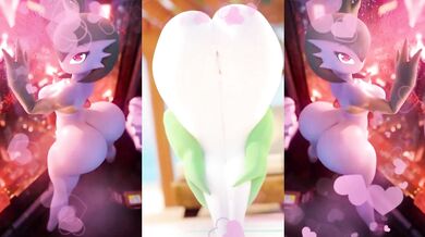 Pokéwhores and their Gardevoirs get into some wild HMV action!