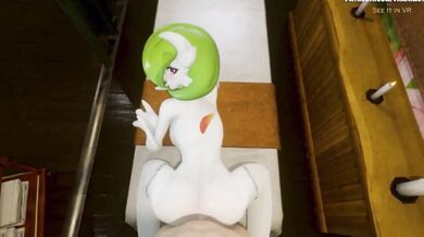 Pokéwhores and their Gardevoirs get into some wild HMV action!