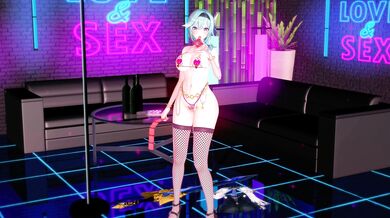 "Eula and Her Ill Friends Have Group Sex in Front of the Mirror"