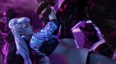 'Evelynn x Minotaur The Bartender'
