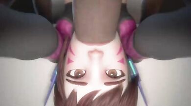 "Assassin D.VA's Face Drills with Xavier3D: A Hentai Video"