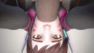 "Assassin D.VA's Face Drills with Xavier3D: A Hentai Video"