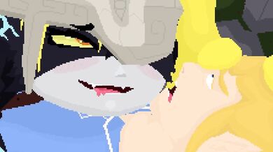 "Midna's Anal %?%? - Shoe Strangulation: A Hentai Porn Adventure"