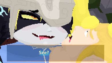 "Midna's Anal %?%? - Shoe Strangulation: A Hentai Porn Adventure"