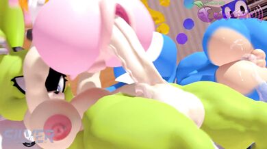 "The Ultimate Onahole Experience: Amy's Surge and Smashing Hentai Adventure!"
