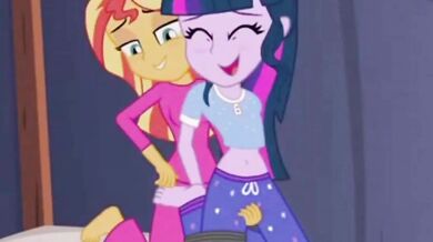 'Master Sunset Shimmer enslaves Twilight Sparkle!'