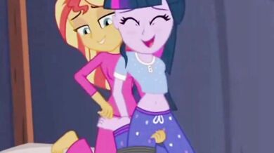 'Master Sunset Shimmer enslaves Twilight Sparkle!'