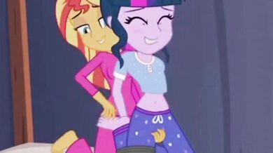 'Master Sunset Shimmer enslaves Twilight Sparkle!'