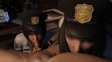 "Final Fantasy X-Hentai Double Blow Job with Kyrie and Yuffie Sound"