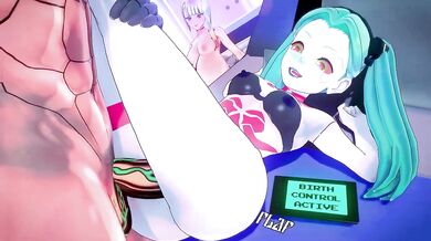 'Breeding with a Cyborg: Edgerunner Babies in Cyberspace!'