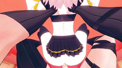 "Sexy Vampire Maid Unleashes Her Inner Monster in the Kitchen"