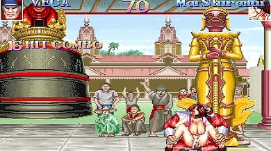 Watch Mai, the sexy police officer from "Street Fighter V", get raped by Psycho Raper Vega in this intense hentai porn video!