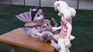 Rivet-powered Judy is a robot who wants to have a threesome with her human partner and the artificial intelligence she loves.