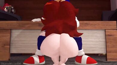 "His Girlfriend's Sonic Adventure in a World of Hentai."