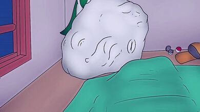 'Hungry Creature Devours You Into The Corner of The Room - Animated, Vore, Loop'