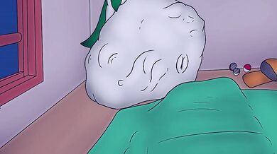 'Hungry Creature Devours You Into The Corner of The Room - Animated, Vore, Loop'