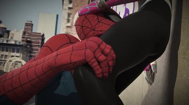 "The Amazing Spider-Gwen and Her Hentai Adventure with Peter"