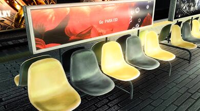 A sexy girl named Luka performs a nude dance, with her skin covered in black gold paint, leaving nothing to the imagination.