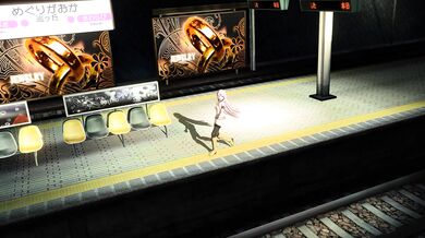 A sexy girl named Luka performs a nude dance, with her skin covered in black gold paint, leaving nothing to the imagination.