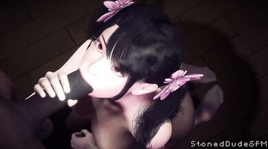 "The naughty nurse gets down with her patient in the clinic room."