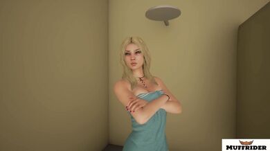 "Cosplaying as a Sexy Alien Princess, Elli's Secret Fantasy Comes True!"