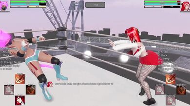 'Erotic Rewriting with Elle and Lulu in their third Match'