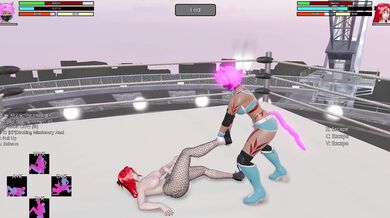 'Erotic Rewriting with Elle and Lulu in their third Match'