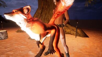 Let me suck your cock, oh my fox lady!