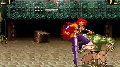 "Sexy Superheroes Battle in Lustful Action"