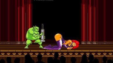 "Sexy Superheroes Battle in Lustful Action"