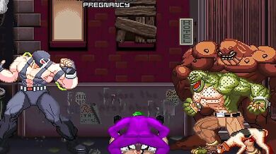 The Masked Magicianess and the Shape-Shifting Seductress engage in a steamy showdown of spells and sexuality.