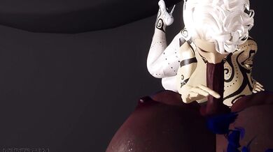 'Futa Elf Seduces Dark Fighter and Unleashes her Futanari Power!'