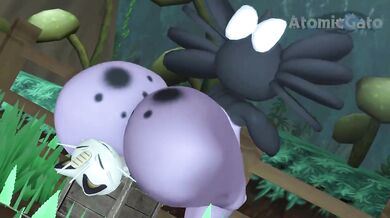 'Gothitelle found herself in a predicament when her master requested for an erotic massage.'