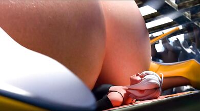 'Sexy witch casts a spell on two friends'