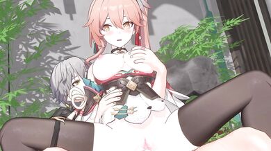 "Mother Daughter Hentai Trio with a Sticky Finish"