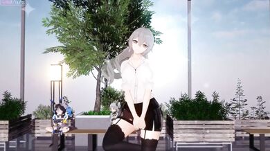 Penetrating and ravaging every orifice, she couldn't hold back her fearless cries as she was taken by multiple men.