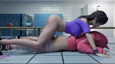 'Mistress Marie Rose gets caught redhanded!: Locker Room Hentai[Ed Blend Porn]'