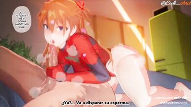 Rewritten as: "La Asuka da mercedes y castigo con subtitulos en Espanol"