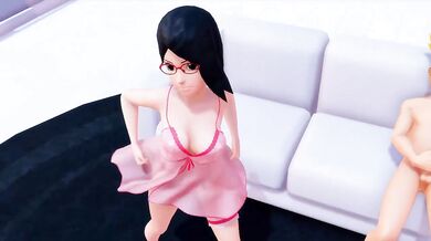 Caramel Dance Party with Sarada Uchiha