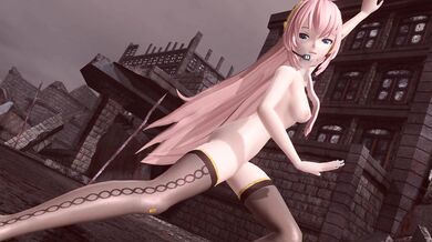 "Anal F**k Fest: Meiteki Cybernetic Asses Bounce to Luka's Naked Dance!"