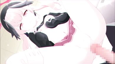 "Foul-Mouthed Koharu Screws and Slams Her Cock-Hungry Ass on the Painted Floor"