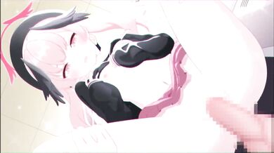 "Foul-Mouthed Koharu Screws and Slams Her Cock-Hungry Ass on the Painted Floor"