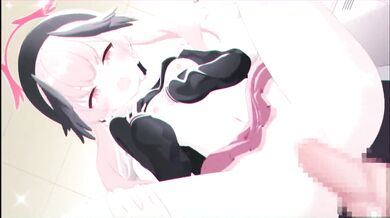 "Foul-Mouthed Koharu Screws and Slams Her Cock-Hungry Ass on the Painted Floor"
