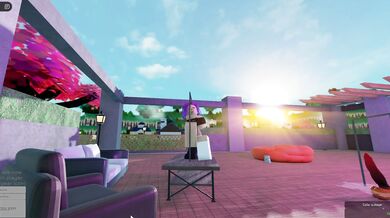 The TV is playing a porn movie, but not everyone can see it!