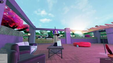 The TV is playing a porn movie, but not everyone can see it!