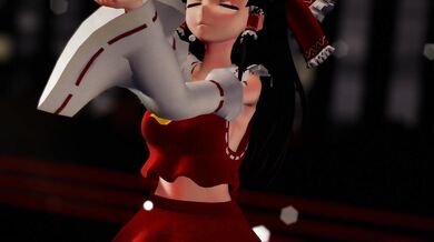 Hentai Craft: Hakurei Reimu and Her Sharp Kitchen Knives (MMD)