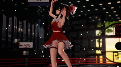 Hentai Craft: Hakurei Reimu and Her Sharp Kitchen Knives (MMD)