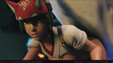 Porn Star Kiriko rides a giant horse cock with The Bartender and VOLGA-709 in this intense hentai video.